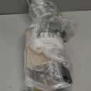 TONIAL Bronze Curtain Rod 32 to 86 Inches, 7/8 Adjustable Curtain Rods for Windows 20 to 82 Inches, Splicing Drapery Rods Heavy duty with Netted Texture Finials