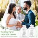 FoldTier 100sets Wedding Favors for Guests Include Key Bottle Opener Beer Bottle Opener Keychain Thank You Cards and Organza Bags Bridal Shower Wedding Party Souvenirs Gifts (Thank You)