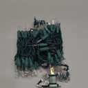 Joiedomi Clear Christmas String Lights Indoor,100 Count Mini White Fairy Light Outdoor,19.4 FT Decor for Patio Dorm Classroom Bedroom Holiday Wedding Party Garland Birthday Festival,Green Wire