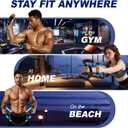 Pro-Grade Twister Arm Trainer- 30-100lb Adjustable Chest Workout Equipment for Men&Women,Beginners or Professional, Adjustable Portable Arm Chest Exerciser with Anti-Slip Grips for Home Gym