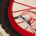 10 Pieces Pencil Tire Pressure Gauge Stainless Steel Stem Tire Pressure Gauge Accurate Mechanical Wheel Checker with 20 Pieces Tire Stem Valve Caps for Car Truck Motorcycle Bike