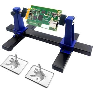 Adjustable Soldering Clamp, PCB Holder Frame and Clamping Kit for Circuit Board Soldering Motherboard Soldering Repair Tool 360 Degree Rotation