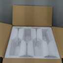 UMI UMIZILI Champagne Glasses Set of 8, Long Stem Champagne Fltute with Mordern Shape, Sparkling Bubble Wine Glasses for Party Bar Resturant Clear, Dishwasher safe (8 Pcs/ Set)