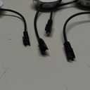 4 Pack 12V DC 1.5W Range Hood Lights with SM Socket Male Head Round 68mm 6500K Plastic, Hole Closet Stove LED Light Recessed, Bright White Kitchen Range Hood Light Bulbs Replacement