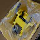 Goplus Commercial Mop Bucket Side Press Wringer Cleaning Caddy with 35 Quart Larger Capacity, Yellow (1 Count (Pack of 1))