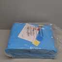 QPAU Inflatable Swimming Pool with 2 Seats and Backrests, 80" L x 80" W x 27" D Large Full-Sized Family Pools for Kids and Adults for Backyard, Garden, Outdoors, Blue