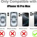 SAKUULO Magnetic for iPhone 16 Pro Max Case Colourful Leopard Print Pattern [Compatible with MagSafe] [with Screen Protector] Wireless Charge Strengthen Protection Cover, Colourful Leopard (6.9")