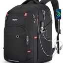 40L Expandable Laptop Backpack, Anti-thief Travel Backpack with USB Charging Port, Airline Approved Business Waterproof Carry on Luggage, Fits 15.6" Laptop for Men Women