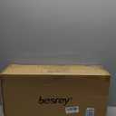 Besrey Kick Scooter for Kids Ages 3-10, 3-Wheel Folding Scooter with Adjustable Height, LED Light Wheels, Extra Wide Deck for Outdoor Activities