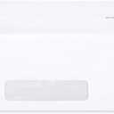 Blue Summit Supplies 500#10 Single Window Security Envelopes Flip and Seal, Designed for QuickBooks Invoices and Business Statements, Number 10 Size 4 1/8 X 9 1/2, 500 Pack