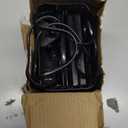 220GPH Turtle Filter for 20-45 Gal Tank, Small Turtle Filters 3-stage Filtration for Freshwater Saltwater Cloudywater, Ultra-quiet and Flow Adjustable for Fish Turtles Shrimps Amphibians Frogs (Black)