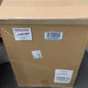 SUPERJARE Nightstand with Charging Station, Bed Side Table with Adjustable Fabric Drawer, Night Stand for Bedroom, 3-Tier Storage End Table, for Living Room, Rustic Brown and Black (M (11.8"D x 15.7"W x 23.4"H))