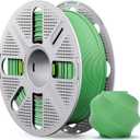 Matte PLA Filament with Quick-Swap Reusable Spool 1kg (2.2lbs), 1.75mm 3D Printing Filament, Compatible with Bambu Lab 3D Printers Grass Green