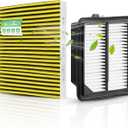 Engine and Cabin Air Filter Set, Replacement for 2014-2015 & 2017-2022 Honda Accord Hybrid 2.0L (Naturally Aspirated Only) - Activated Carbon - 2 Pack Automotive Accessories #CF10134 CA11399
