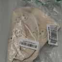 Huhumy 3 Pcs Makeup Bag Set for Women Corduroy Cosmetic Pouch Aesthetic Smile Travel Toiletry Bag Cute Purse Pouch Pencil Case Makeup Brushes Storage Organizer with Zipper(Beige,Smile Face)