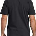 Dickies Men's Big & Tall Heavyweight Crew Neck Short Sleeve Tee Big-Tall (Black, XL)