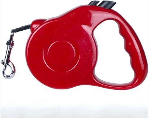 Cupdarow Retractable Dog Leash 10ft, Tangle-Free Expandable Leash for Small Dogs Up to 22lbs, Easy-Adjust Lock & Anti-Slip Handle for Safe Walks