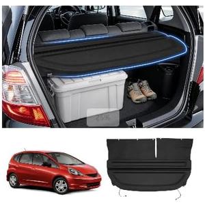 Autorder Cargo Cover for Honda Fit 2009-2011 - Trunk Cover Cargo Cover Board Privacy Screen Rear Security Shade for Fit Accessories
