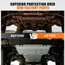Front Skid Plate w/Sound Deadener Fits for 2014-2021 Toyota Tundra
