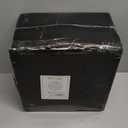 Nervure 100Pcs Ivory and Gold Plastic Plates - 10.25inch Disposable Ivory Dinner Plates - Heavy Duty Plastic Plate Ideal for Wedding & Party