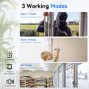 TECKNET Door Alarms When Opened, 2.4G WiFi Smart Door Sensor Alarm & Chime, App Alerts, Door Alarms for Kids Safety, Wireless Window Alarms for Home Security Systems for House, Pool, Sheds, 2 PCS
