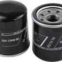 Oil Filter Compatible with Yamaha Honda Outboard Engines 9.9-115 HP 5GH-13440-71-00 5GH-13440-00-00 5GH-13440-30-00 5GH-13440-70-00 15400-PFB-007, Yamaha F100 F115 F15 F25 F30 F40 F50 2 Pack