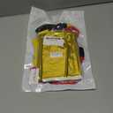 7th Birthday Decorations for Boys,Red Black Yellow Birthday Balloon Kids Printed Number 7 Balloons Banner Cake Topper Boy Girls 7 Year Old Party Decor