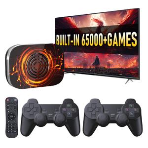 Super Console X4 Plus Retro Game Console Pre-Built-in 65000+Games, Retro Game Console With 65+ emulators, EmuELEC 4.6/ Android 11.0/ CoreE, S905x4, 4K UHD Display