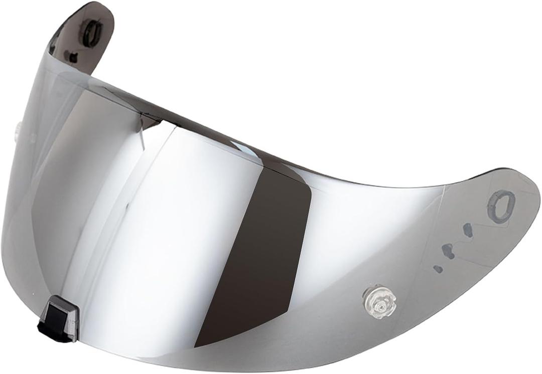 Helmet Face Shield for Exo-T520/Exo-St1400/R1 Motorcycle Helmet Shield Visor Replacement for T520 St1400 R1 Anti-Fog Visors Shield Replacement(Silver Mirror)