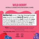 Ninja Thirsti Flavored Water Drops, FRUITI CHILL+ Wild Berry, Bold Fruit Flavor with Caffeine, Sparkling or Still, Zero Calories, Zero Sugar, Makes 17, 12oz drinks, 3 Pack, WCFWDBRAM