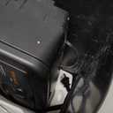 Bonsaii 10-Sheet Cross Cut Paper Shredder, 5.5 Gal Home Office Heavy Duty Shredder for Credit Card, Staple, Clip with Transparent Window(C209-D) Black