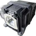 ELP87 / V13H010L87 Replacement Projector Lamp Bulb with Housing Compatible with EPSON EB-520 EB-525W EB-530 EB-535W EB-536Wi EB-2055 EB-2040 BrightLink 536Wi PowerLite 2040 PowerLite 2140W