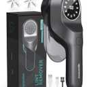 Fabric Shaver and Lint Remover with 2 Extra Blades, Led Digital Display Fabric Shaver for Furniture, 2 Speeds Powerful Ball Remover for Clothes Sweater Sofa Carpet
