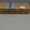 Vincidern 6.6 FT Wedding Arch Backdrop Stand for Parties, Balloon Arch Stand, Wedding Arches for Ceremony, Metal Arch Backdrop Stand for Bridal Baby Showers, Birthday Party Decoration Door Frame Gold