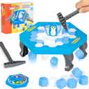 SS Save Penguin On Ice Game, Penguin Trap Break ice Activate Family Party Ice Breaking Kids Puzzle Table Knock Block