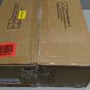 IBUYKE 11.8 H Folding Footrest Stool, Rectangle Small Foot Stool Accent Ottoman for Lazy Chair, Modern Portable Ottoman Foot Rest for Living Room Bedroom, Dark Grey WBD020BG