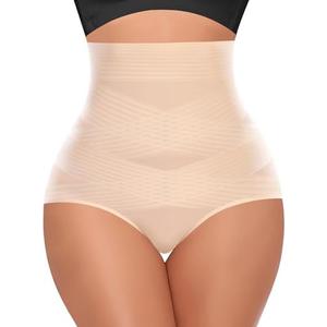 Tummy Control Shapewear Panties for Women High Waisted Body Shaper Slimming Shapewear Underwear Girdle Panty Medium
