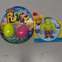 JA-RU Inc. Color Putter - Silly Putty Loaded with Color - Blue Eggs 2 Pack