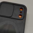 SURITCH for iPhone 17 Pro Max Case with Camera Control Cover, Camera Cover and Adjustable Kickstand, Compatible with MagSafe, Shockproof Bumper Protective Cases 6.9 Inch, Black