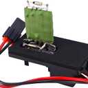 AITKEN HVAC Blower Motor Resistor Compatible with 1999-2006 Chevy Silverado/GMC Sierra 1500 2500 3500, 2000-2002 GMC Yukon (2 Holes Mounting Flange) Replaces# 973-004, 89018597, 22807122, 89019089