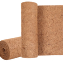 Sawysine 2 Rolls 16 x 118 Inch Coir Liner Roll Coconut Fiber Mat Natural Coconut Coir Liner Sheets Plant Potting Mat for Garden Decor Planters Flower Window Box Basket Animal Pet Pad Reptile Carpet