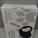 16Ft Retractable Dog Leash,Light Weight Leash for Small to Medium Dogs/Cats Up to 50lbs,Stainless Steel Spring Strong Nylon Tape, Tangle Free, One-Handed Brake.(Black)