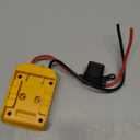 Power Wheels Adapter for Dewalt 20V Battery Adapter Power Wheels Battery Conversion Kit with Switch, Fuse & Wire Terminals, 12AWG Wire, Power Connector for DIY Ride On Truck, RC Car Toys and Robotics