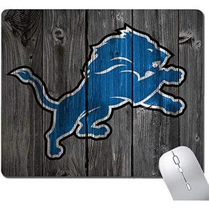 Pack Of 2 Wood Grain Design Sports Mouse Pad, Non-Slip Rubber Base Gaming Mousepad, Desk Accessories - Mouse Pads for Laptop, Office