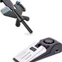 1 Pack Door Stop Alarm with Adjustable Portable Door Lock 120 dB Travel Door Stopper Door Wedge Alarm with 3 Levels Sensitivity for Hotel, Home, Apartment