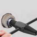 2 x Screw Extractor-Damaged Water Pipe Removal Tool With 1/2 Inch and 3/4 Inch Valve Faucet,Easy Out Stripped Screw Damaged Bolt Extractor Removal Tool for Damaged Screw