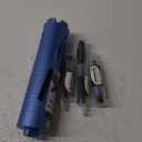 2 1/2" Dry Core Drill Bit, 5/8"-11 Thread, with 3 Adapters Included: SDS Plus, SDS Max and 1/2" Hex Shank; 9.5" Drill Depth, 2.5 inch Diamond Core Bits for Brick, Block and Masonry