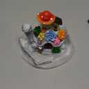 Cikoube Solar Garden Decor Turtle with Succulent and 7 LED Lights, Birthday Gifts for Women Mom Grandma, Outdoor Statues Tortoise Ornaments for Lawn Yard Patio Balcony