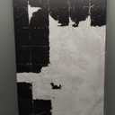 Canvas Wall Art Decor Wall Art Pictures for Living Room Abstract Canvas Art Wall Decor Large Modern Abstract Wall Art Prints White Blue Aesthetic Wall Art Artwork for Walls Home Office Decor 29"X58" (XY-01H)