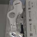 LUXE Bidet NEO 120 - Single Nozzle, Self-Cleaning, Non-Electric Bidet Attachment for Toilet Seat, Adjustable Water Pressure, Rear Wash (White)